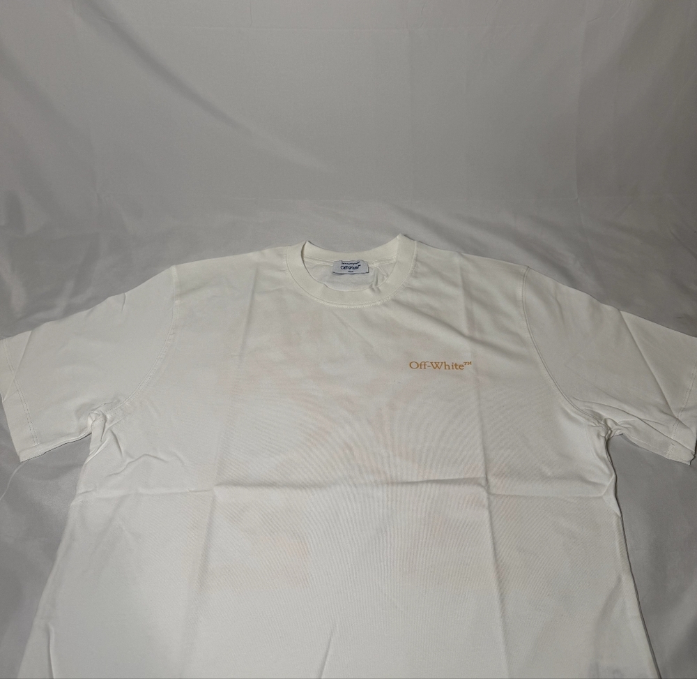 Off-White Cream Short Sleeve Tee